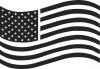 U.S. Waving Flag