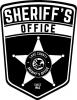 Gold Sheriff Office Patch