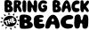 Bring Back the Beach Logo